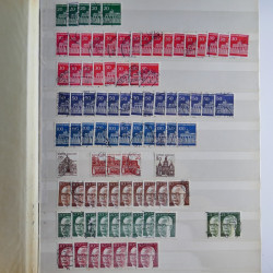 Lot massif de timbres de France et Europe neufs et oblitérés en 9 albums.