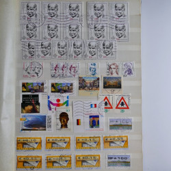 Lot massif de timbres de France et Europe neufs et oblitérés en 9 albums.