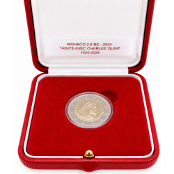 Coffret BE 2 euros Monaco 2024 - Charles Quint.