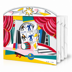 Diorama Opéra-Ballet 2026 avec bloc de 4 timbres exclusifs N°4031.