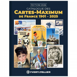 Catalogue des cartes maximum de France 1901-2025 - Édition 2026.