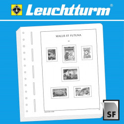 Feuilles préimprimées Leuchtturm Wallis et Futuna 2010-2019.