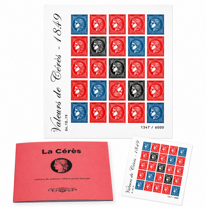 La Cérès - Histoire du premier timbre-poste français N°4023.