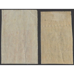 Poste Privée de Strasbourg timbres N°1-2 Bdf neuf**.
