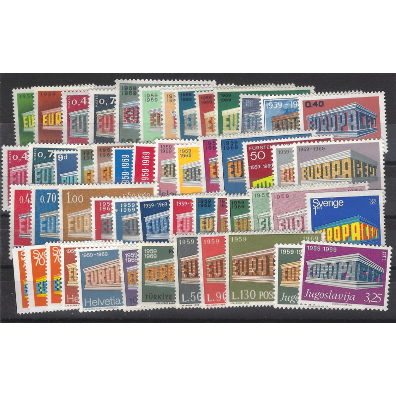 Europa - CEPT timbres d'année 1969 complet neuf**.