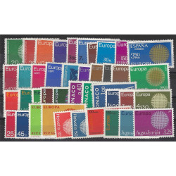 Europa - CEPT timbres d'année 1970 complet neuf**.