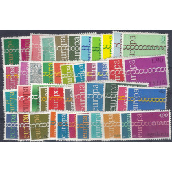 Europa - CEPT timbres d'année 1971 complet neuf**.