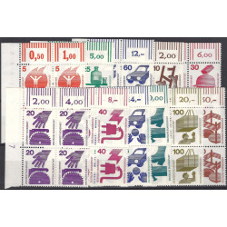 Allemagne R.F.A. Prévention des accidents séries de 1971-1973 en bloc de 4 neuf**