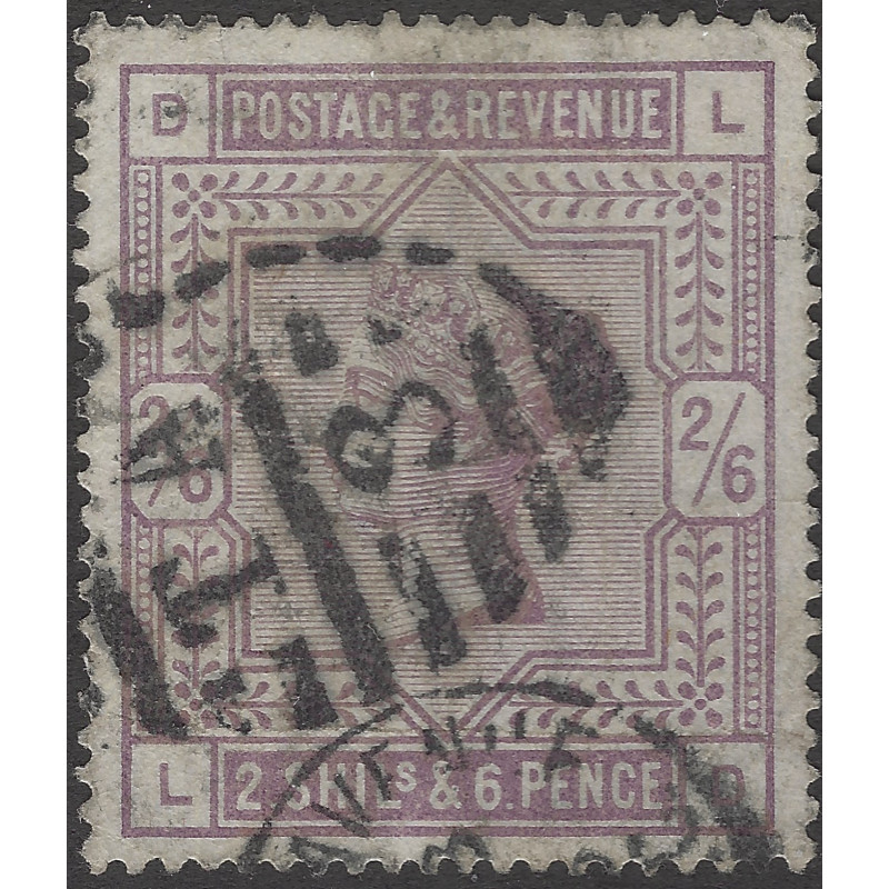 Grande Bretagne Victoria timbre N°86 oblitéré.