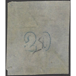 Grèce Mercure timbre N°14A oblitéré.