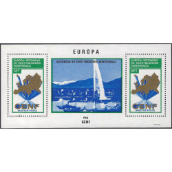 Hongrie Europa Pax bloc feuillet de timbres N°109 neuf**.