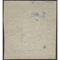 Italie Sardaigne Victor Emmanuel timbre N°12 oblitéré.