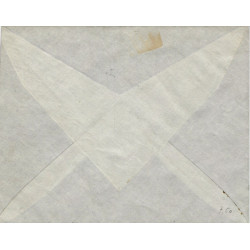 Libye timbre N°16 oblitéré rare cachet de Poste Bengazi Cirenaica 10-4-1916.