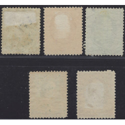 Etats-Unis lot de 5 timbres classiques neufs (*).