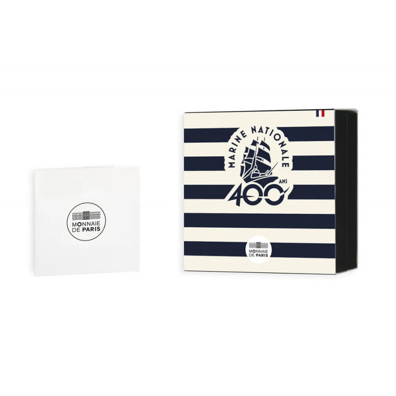 2 euros commémorative France 2026 - Marine Nationale en coffret BE.