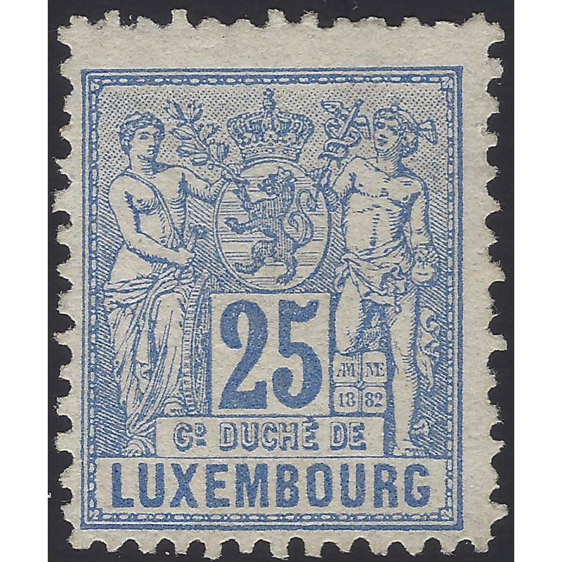 Luxembourg timbre N°54C neuf (*).