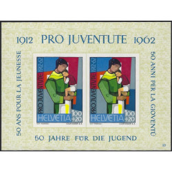 Suisse Pro Juventute bloc feuillet de timbres N°18 neuf**.