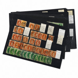 Suisse stock de timbres émis entre 1882-1899 neufs et oblitérés.
