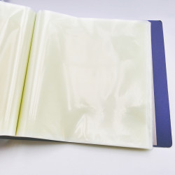 Classeur Lindner pour 100 feuilles entières de timbres-poste 290 x 310 mm.