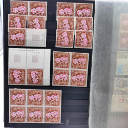 Lot de timbres de France neufs 1940-2000 en un album.