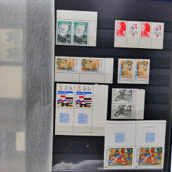Lot de timbres de France neufs 1940-2000 en un album.