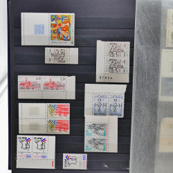 Lot de timbres de France neufs 1940-2000 en un album.
