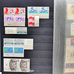 Lot de timbres de France neufs 1940-2000 en un album.