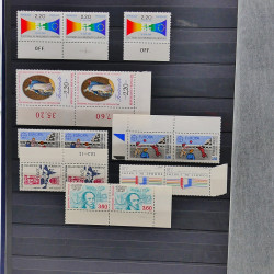 Lot de timbres de France neufs 1940-2000 en un album.