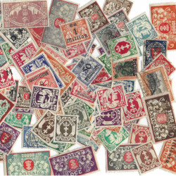 Dantzig 110 timbres de collection neufs et oblitérés tous différents.