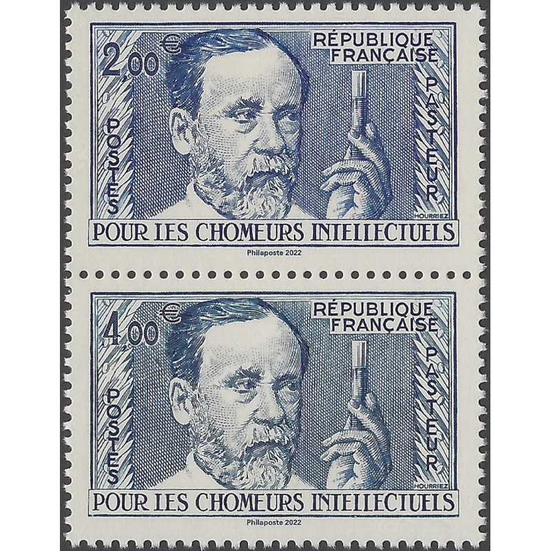 Louis Pasteur timbres de France N°5599-5600 série neuf**.
