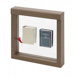 Cadre Nimbus 150 design bois pour objets de collections.