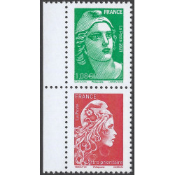 Marianne de Gandon timbre de France N°5496b neuf**.