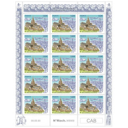 Timbre Calais 2026 en feuillet de France N°F218 neuf**.