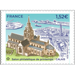 Timbre Calais 2026 en feuillet de France N°F218 neuf**.