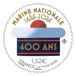 Timbre Marine Nationale en feuillet de France N°F219 neuf**.