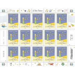 Timbre Le Petit Prince en feuillet de France N°F225 neuf**.