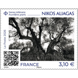 Timbre Nikos Aliagas en feuillet de France N°F228 neuf**.