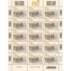 Timbre Palais du Tau en feuillet de France N°F231 neuf**.