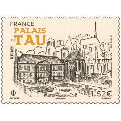 Timbre Palais du Tau en feuillet de France N°F231 neuf**.