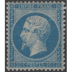 Empire dentelé timbre de France N°22 neuf*.