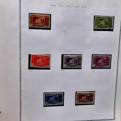 Collection timbres de Réunion 1891-1947 neufs et oblitérés en un album.