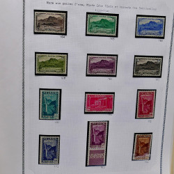 Collection timbres de Réunion 1891-1947 neufs et oblitérés en un album.