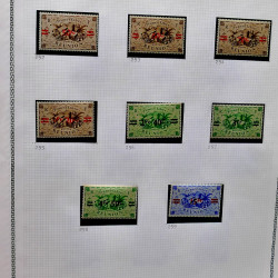 Collection timbres de Réunion 1891-1947 neufs et oblitérés en un album.