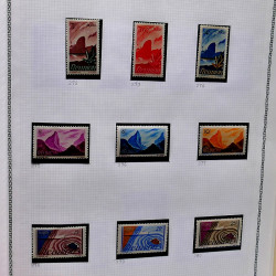 Collection timbres de Réunion 1891-1947 neufs et oblitérés en un album.