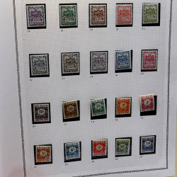 Collection timbres de Réunion 1891-1947 neufs et oblitérés en un album.