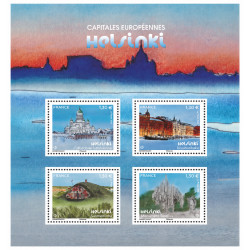 Feuillet de 4 timbres Capitales Européennes Helsinki N°F5307 neuf**.