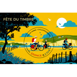 Feuillet de timbre Cyclotourisme N°F5659 neuf**.