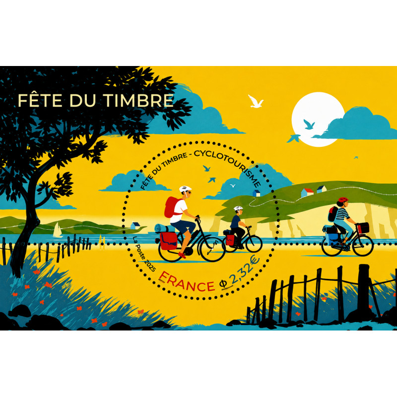 Feuillet de timbre Cyclotourisme N°F5659 neuf**.