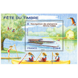 Feuillet de timbre Navigation de plaisance N°F5758 neuf**.
