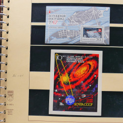 Collection de timbres et blocs de Russie 1959-1999 neufs** en 4 albums.